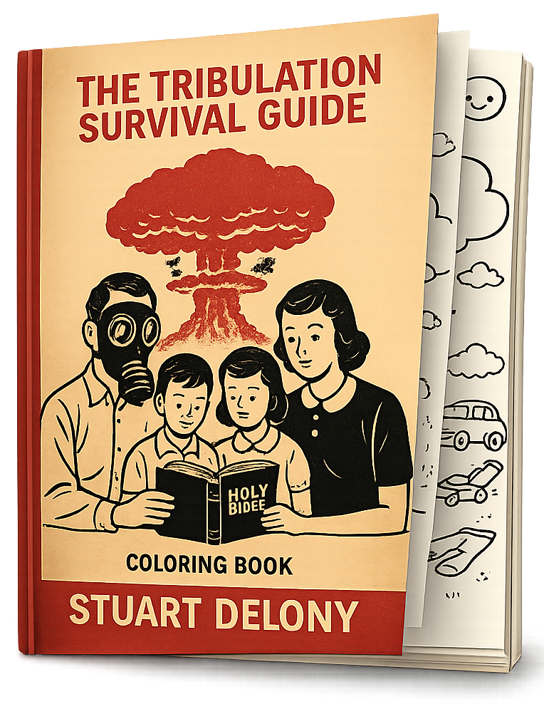 The Tribulation Survival Guide Coloring Book cover